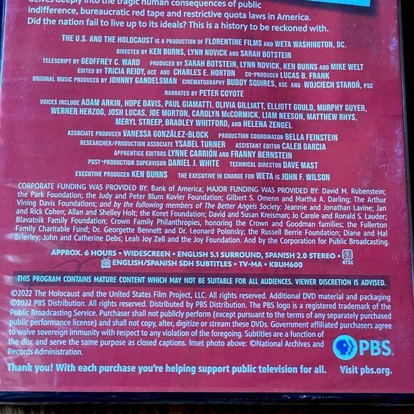 The U.S. and the Holocaust 3 Disc Documentary (BRAND NEW) - Picture 6 of 7